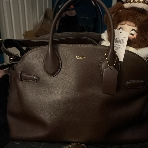 Coach EMPIRE 40 Brown/Maple Bag - Picture 2 of 15